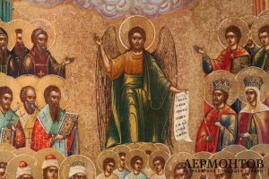 Икона О Тебе Радуется. Россия, Палех, сер. 19 в. Дерево, левкас, темпера. Редкая.