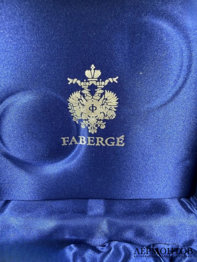 Парные подсвечники «Nadya». Цветной хрусталь, Faberge