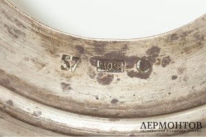 Подстаканник Генеральский Серп и Молот. СССР, ювелирная фабрика, 1930-1940 гг. 875 пр