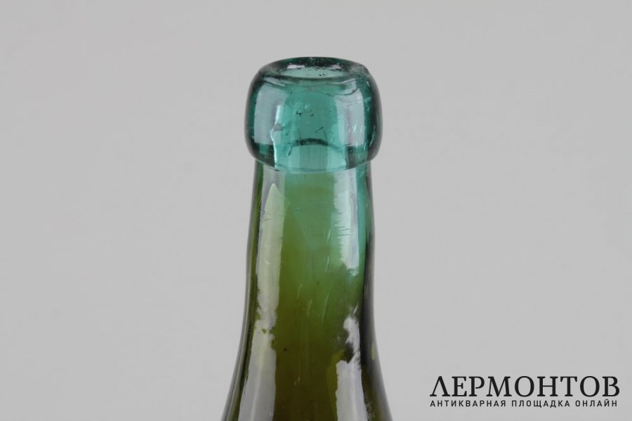 Бутылка, стекло, СССР. 1920г.