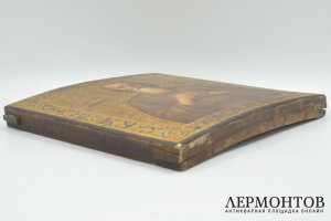 Икона Святой Василий блаженный. Российская Империя, Переславль-Залесский, 1873 г.