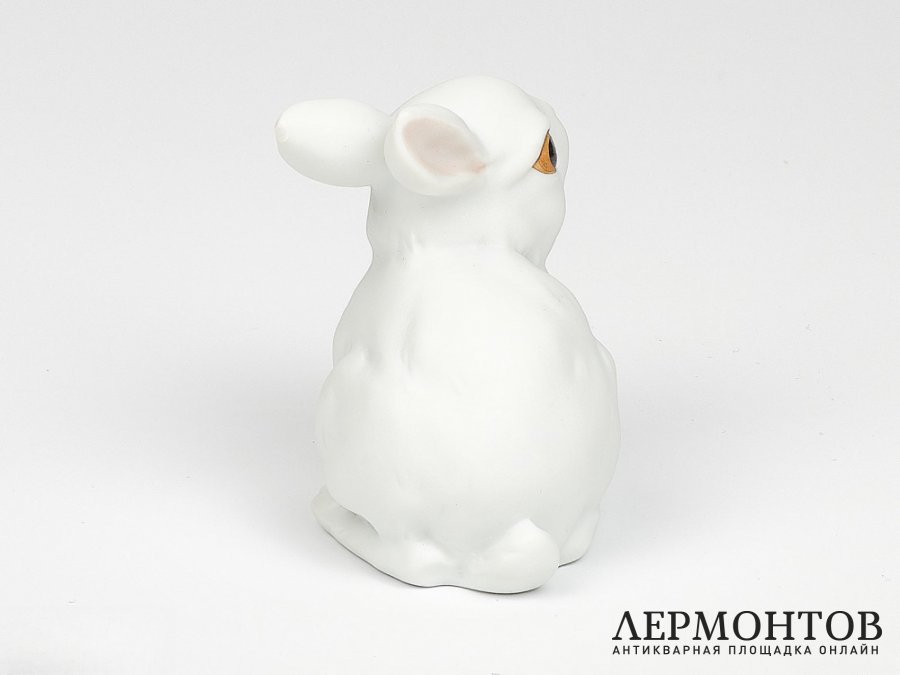 Статуэтка «Кролик». Фарфор, Rosenthal, Германия, XX век