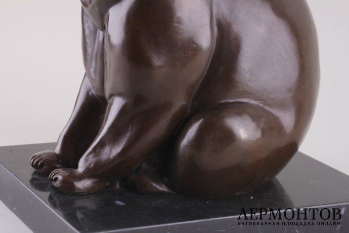 Скульптура в стиле Ар Деко Медведь. Франция, Париж, 1920-1940-е гг.