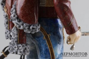 Скульптура Боевой действующий генерал от казаков, герой 1812 года, Орлов-Денисов. 