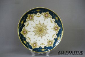 Декоративная тарелка. Франция, Лимож, XIX век.