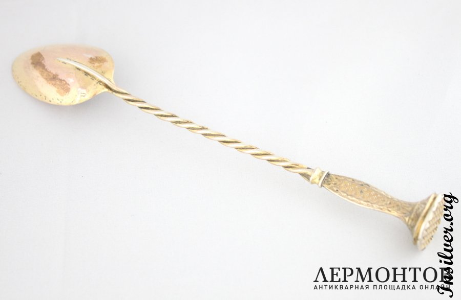 Ложка для медикаментов Berthier. Серебро 950. Франция