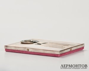 Икона «Благоверный князь Борис». Серебро, современная работа