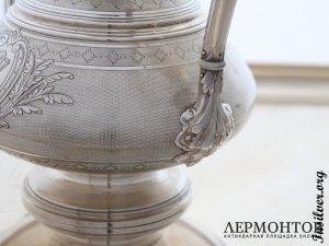 Кофейник Cardeilhac. Серебро 950. Франция