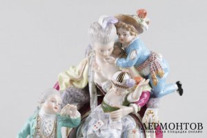 Скульптура Добрая Мама. Германия, мануфактура MEISSEN, 2-ая половина XIX века.