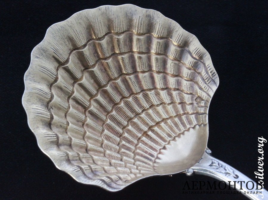 Сервировочная ложка Henin. Серебро 950. Франция.