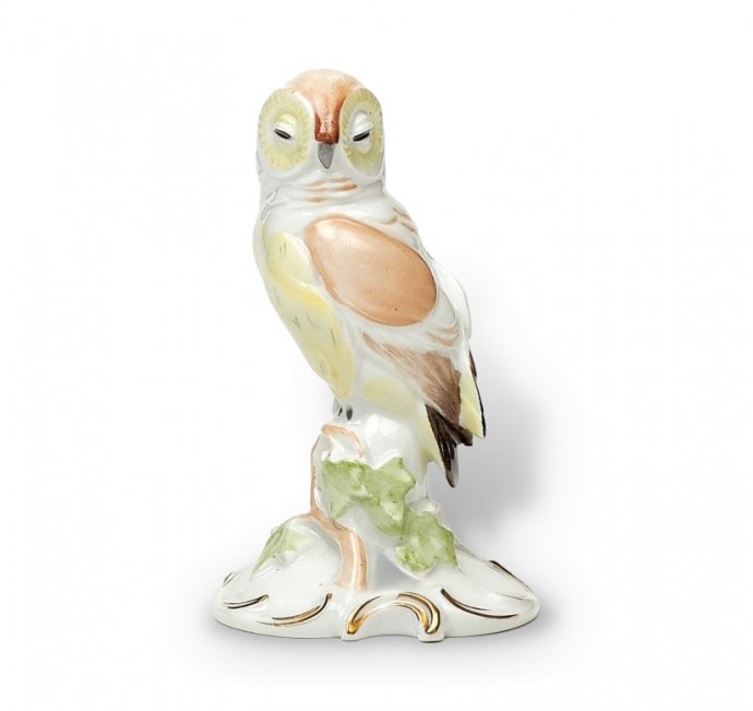 Статуэтка «Сова». Фарфор, Rosenthal, Германия, 1927 год