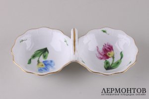 Менажница. Венгрия, мануфактура Herend, 1976 г. Фарфор, роспись.