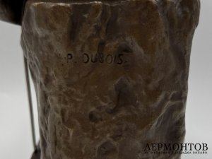 Скульптура Воинская доблесть. Франция, 19 век, Barbedienne. Бронза, патинирование.