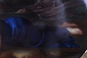 Фарфоровый пласт Магдалена. Мануфактура MEISSEN, сер. XIX в