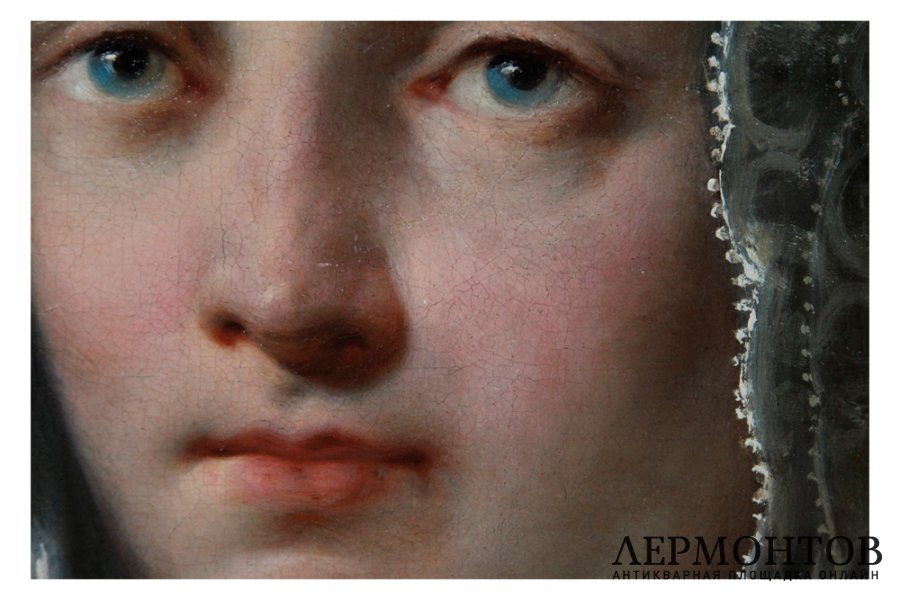 Картина. Портрет дамы в горностаевой мантии. 1860-е гг.  первая четверть XX в. НХ.