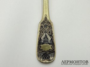 Вилка с черневым декором. Россия, 1870 г. Серебро 84 пробы.