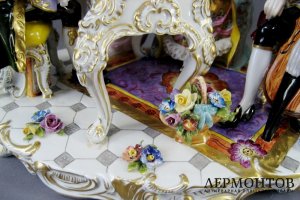 Трио. Фарфор. Германия, первая половина ХХ века.
