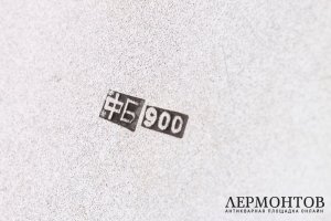 Три стаканчика в стиле модерн. Серебро 900. Харбин, начало 20 века.