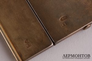 Складень. Господь Вседержитель. Богородица. Св. Владимир. Серебро 84. Россия, до 1917