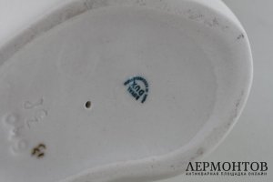 Статуэтка Рыба окунь. Фарфор.  Фабрика Royal Dux, Чехословакия, вторая пол. 20 в.