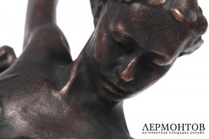 Скульптура балерина Уланова. Россия, Янсон-Манизер, Монументскульптура 1961 г. Бронза