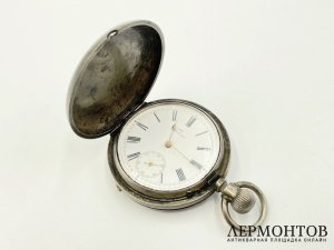 Карманные часы-луковицы Tobias. Серебро 875 пробы.