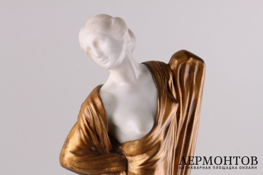 Скульптура Танцовщица в стиле Модерн - Ар Деко. Австрия, Вена, 1908 год.