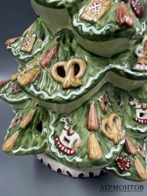 Подсвечник-ёлочка «Christmas Light». Керамика, Villeroy & Boch, Германия