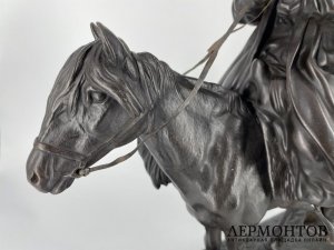 Скульптура Киргиз. Каслинский завод, 1895 г. Чугун.
