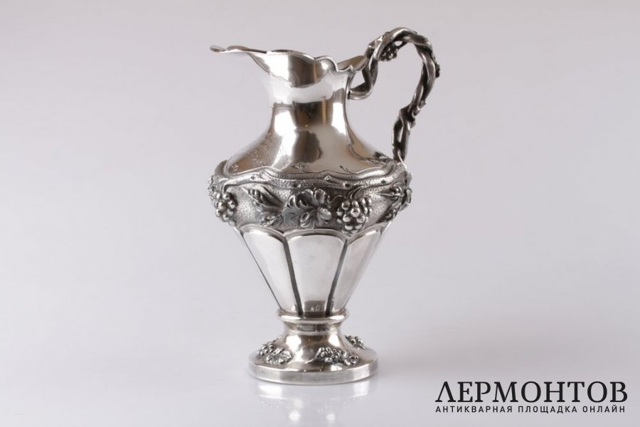Кувшин для воды и вина. Серебро 916 пробы. Португалия