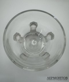 Ваза «Совы». Хрусталь, Lalique, Франция