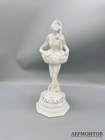 Статуэтка «Танцовщица» в стиле ар-деко. Фарфор, Rosenthal, Германия, 1920–1930 годы