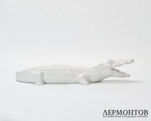 Статуэтка «Крокодил». Керамика, G.B.C. Ceramiche, Италия, 1970-е годы