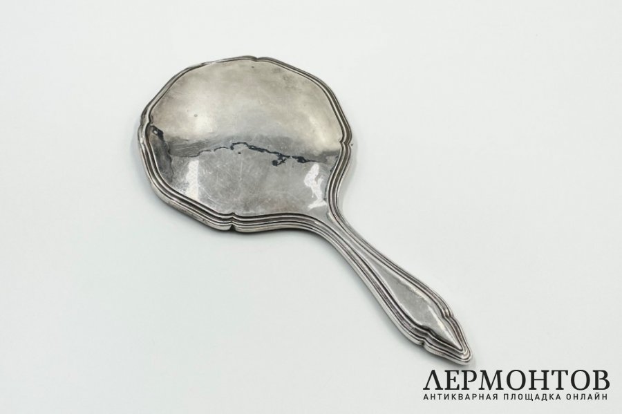 Зеркало в стиле Модерн. Германия, 1900-е гг. Серебро 835 пробы.