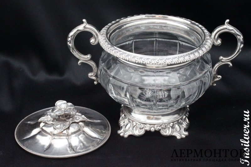 Ваза Diosne. Серебро 950. Франция