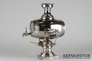 Бульотка Бочонок. Серебро 13 лот, 812 пробы, Австрия, 1851 г. 