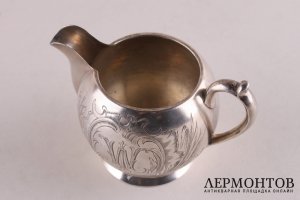 Сливочник. Немиров-Колодкин. Серебро 84 пробы. Российская империя, 1899-1908 гг.