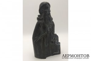 Скульптура Сергий Радонежский. Нина Николаевна Мухатаева. Бронза. 2-я половина ХХ в.
