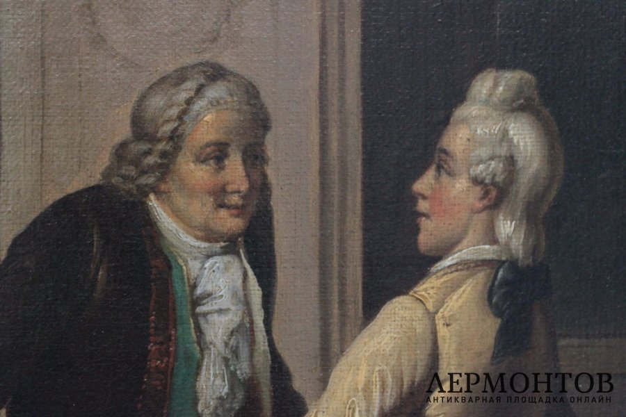 Картина. Жанровая сцена. Конец XVIII в. Франция
