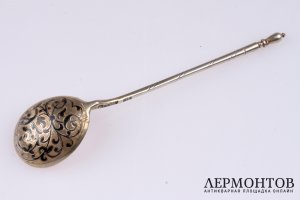 Чайная ложка. Серебро 84. Российская империя