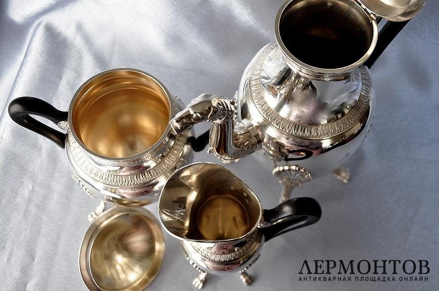 Сервиз RAVINET & DENFERT . Серебро 950. Франция