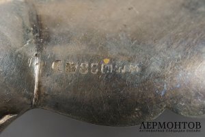 Набор для десерта. Германия, начало. 20 в. Серебро 800 пробы.