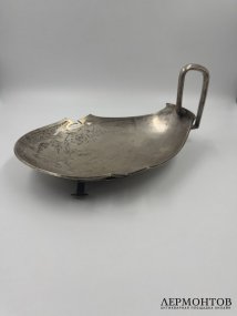 Ковш в стиле модерн. Серебро 84 пробы, Россия, 1908–1917 годы