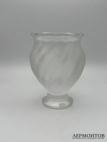 Ваза «Flying Doves». Хрусталь, Lalique, Франция