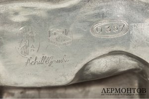 Статуэтка Фридрих Великий. Италия, фирма Achille Gamba, начало 20 века. Цинк.