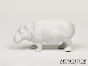 Статуэтка «Бегемот». Фарфор, Rosenthal, Германия, конец XX века