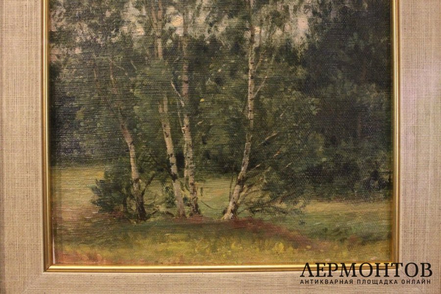 Картина. Самохвалов А.Н. Березы. 1950-е гг.