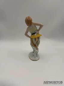 Статуэтка «Юмореска» (танцовщица Ло Хессе). Фарфор, роспись, Rosenthal, Германия, 1922 год
