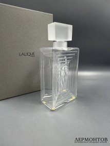 Флакон для духов «Duncan» в стиле ар-деко. Хрусталь, Lalique, Франция