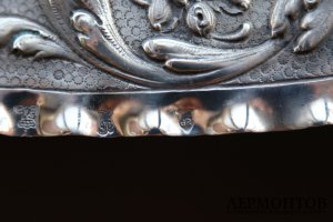 Поднос. Георг Рот. Серебро 800. Германия